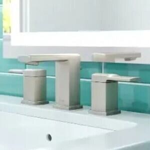 Pfister LG49-DA0C Deckard Widespread Bath Faucet, Brushed Nickel